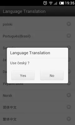 GO Weather EX Czech Language android App screenshot 1